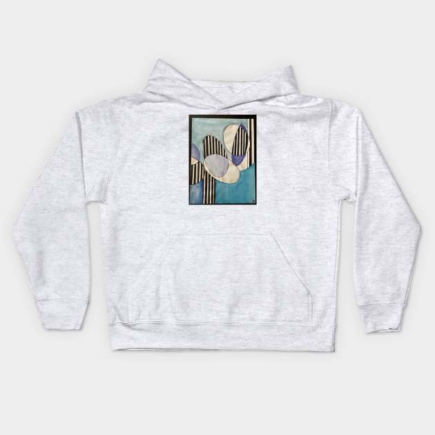 Abstract Kids Hoodie by Love Gives Art